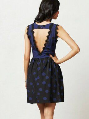 Anthropologie Corey Lynn Calter "Split Dot" dress | Size 8